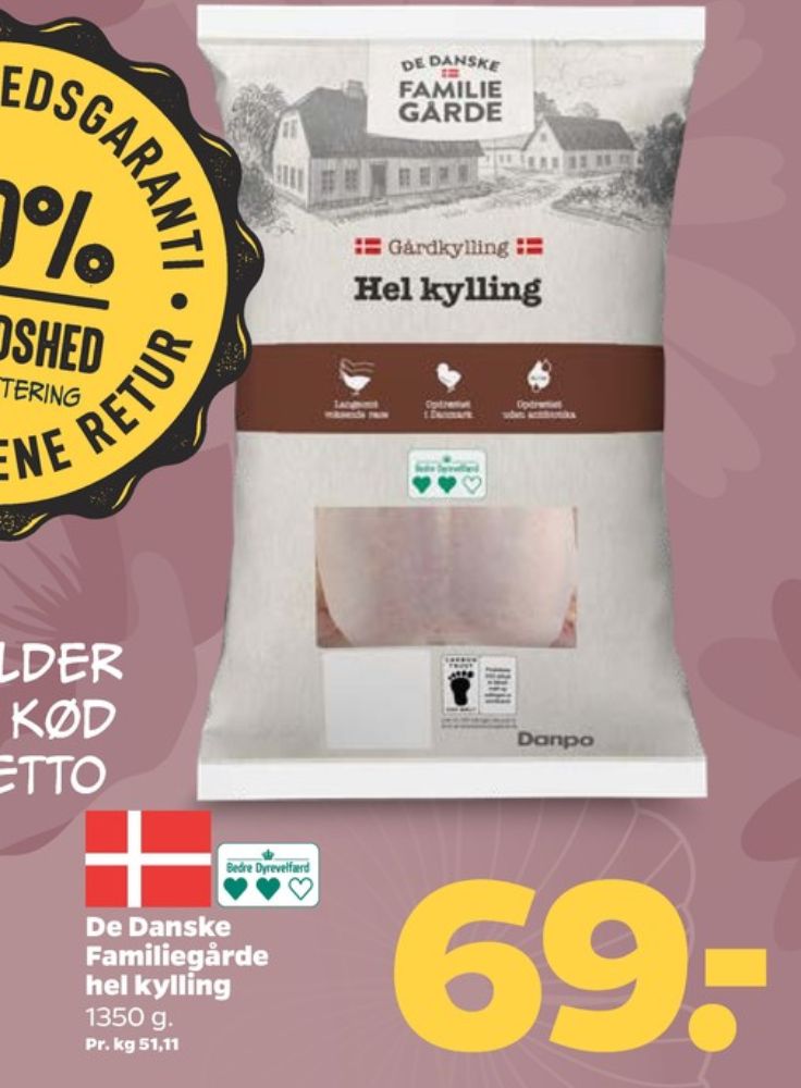 De Danske Familiegårde, Kylling