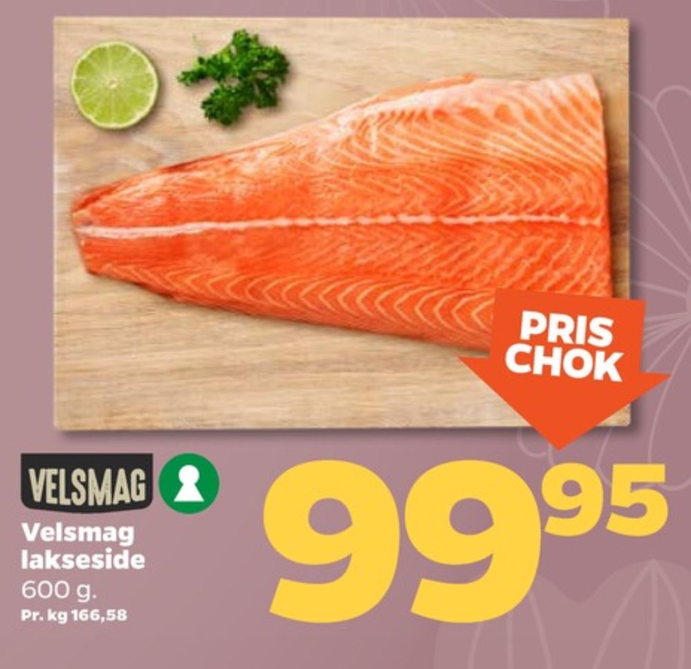 Velsmag, Lakseside