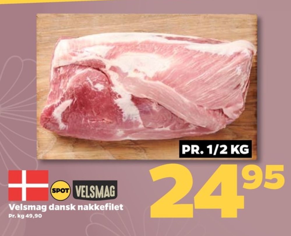 Velsmag, Nakkefilet