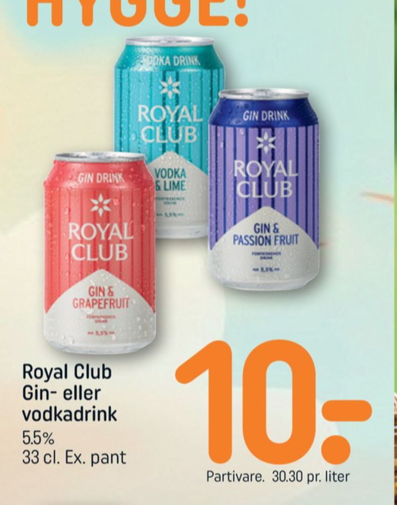 Royal Club, Gin & Grapefruit RTD