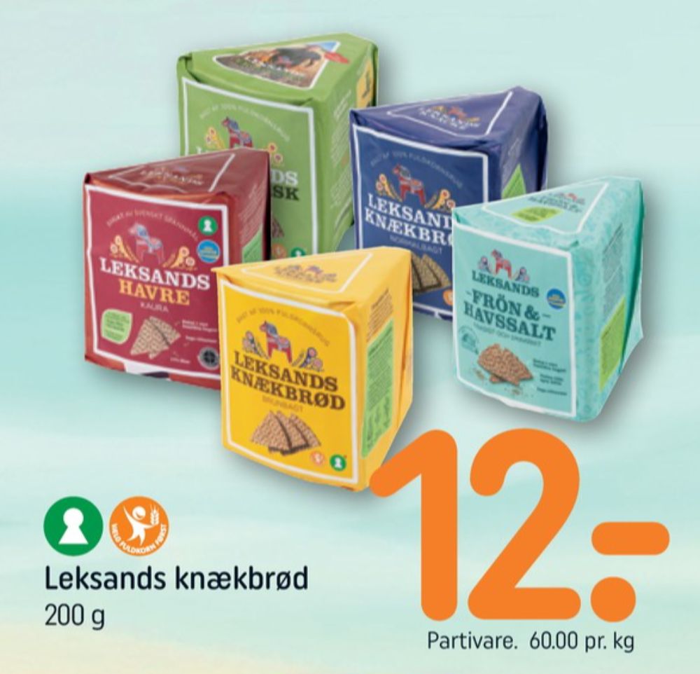 Leksands, Frön & Havsalt knækbrød