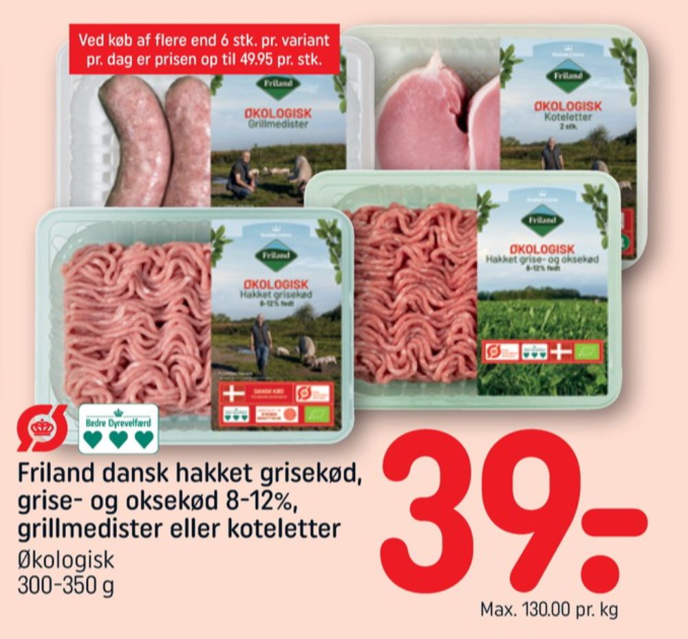 FRILAND Økologi, Medister