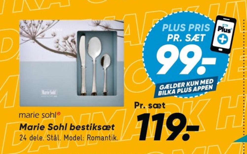 Marie Sohl, Bestik