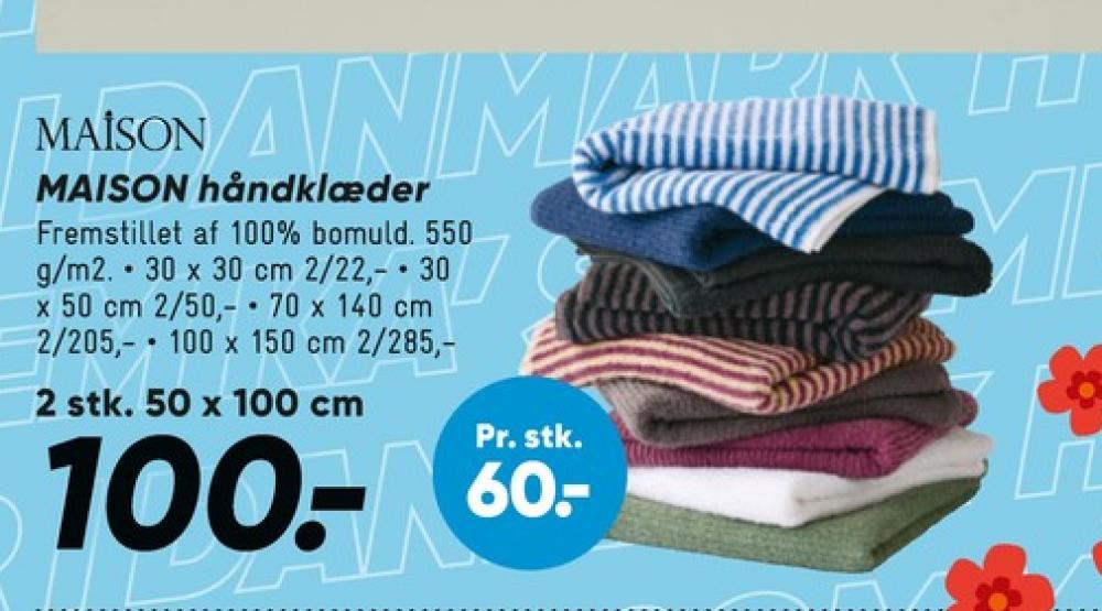 Maison, Håndklæde