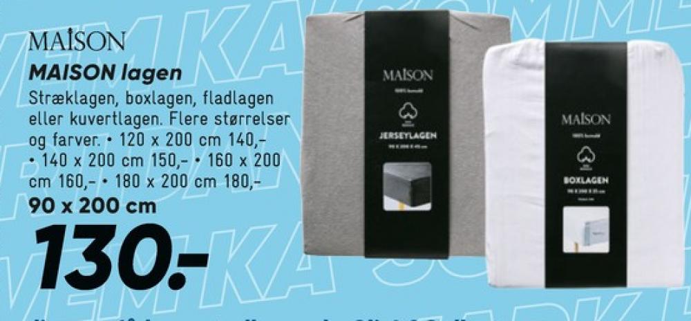 Maison, Lagen