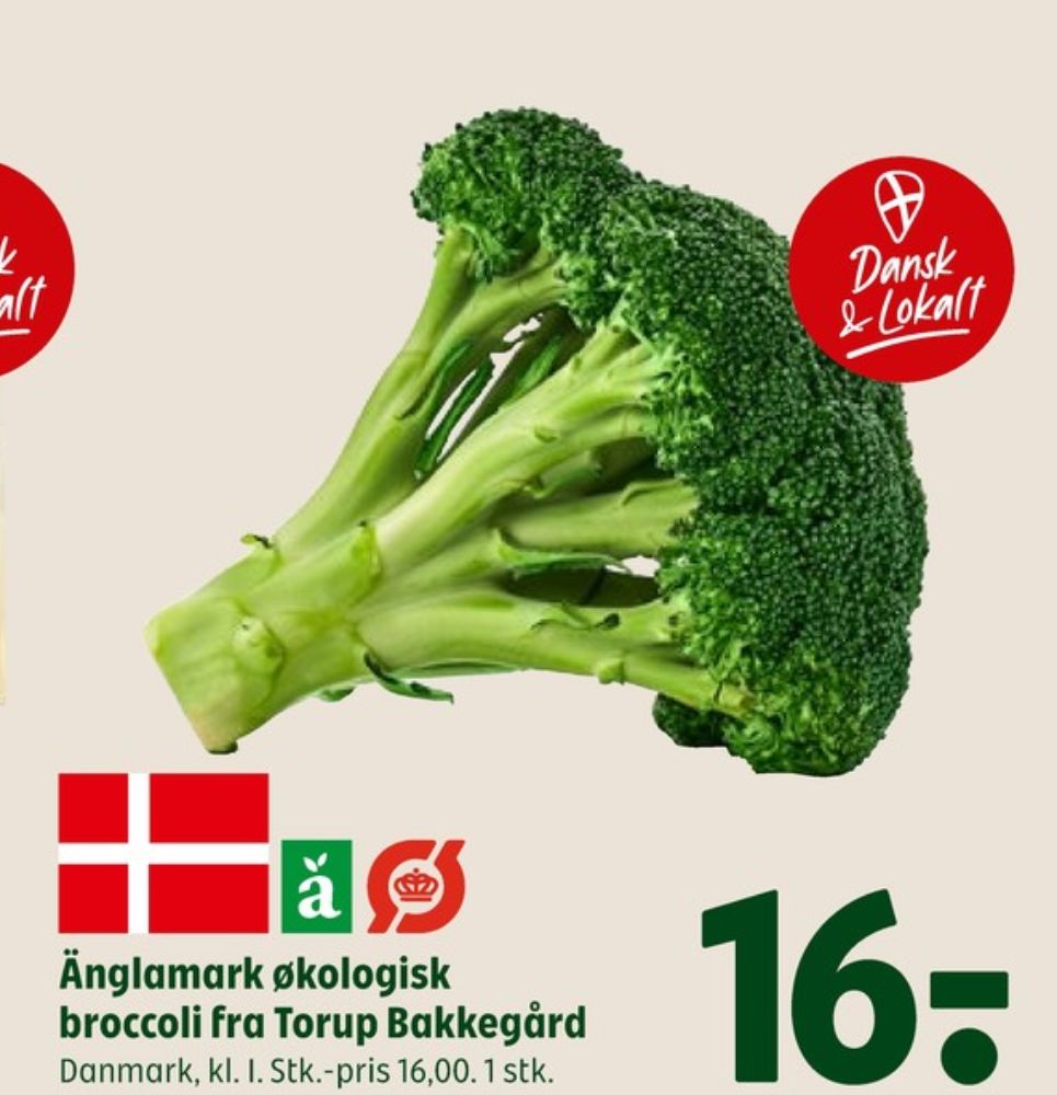Änglamark, Broccoli