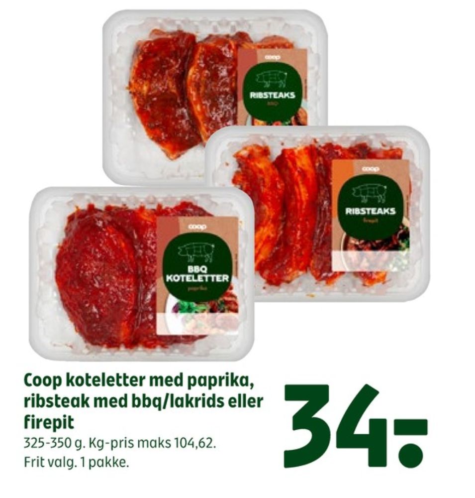 Coop, Grisekoteletter