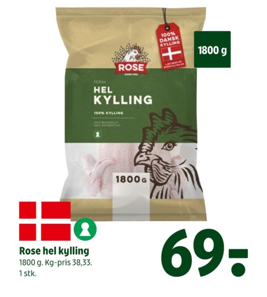 Rose, Kylling