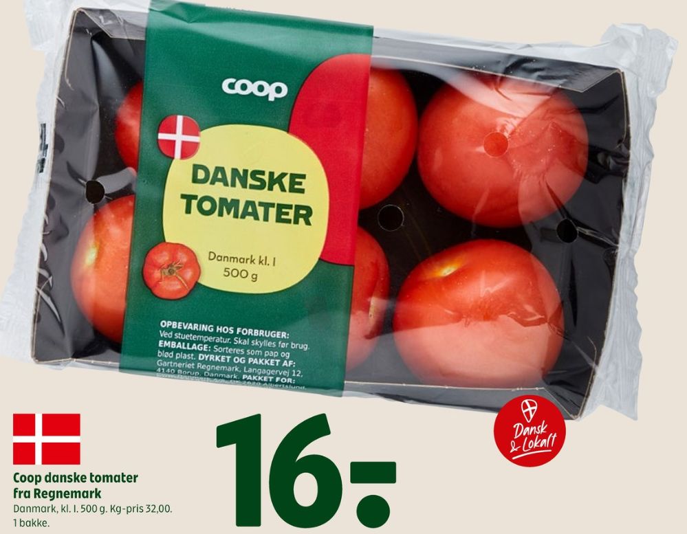 Coop, Tomater