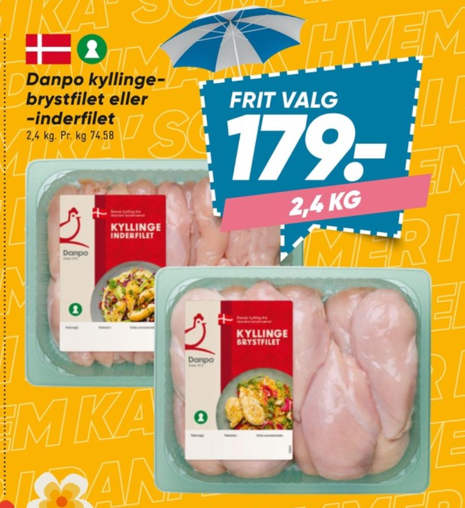 Danpo, Kyllingeinderfileter