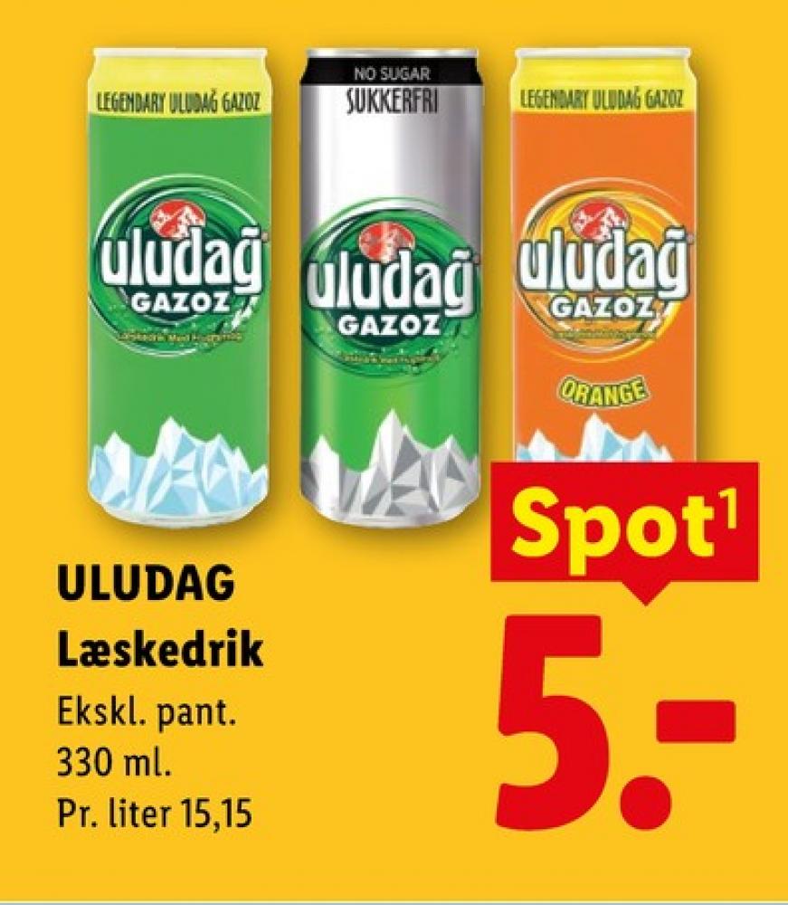 Uludag Gazoz, Sodavand