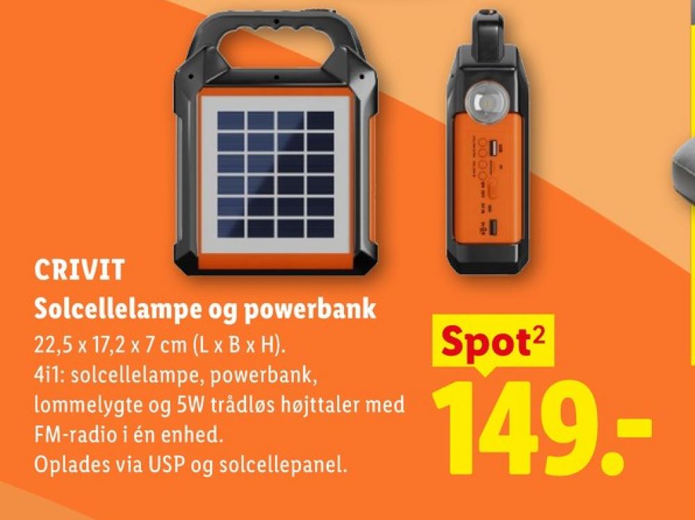 Crivit, Powerbank