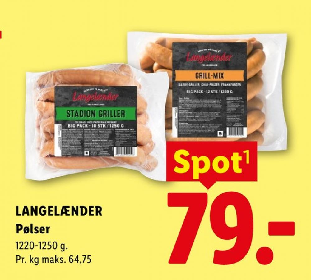 Langelænder, Stadion Griller