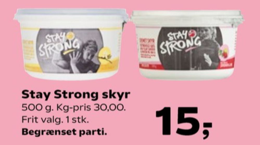 Stay Strong, Vanilje Skyr 