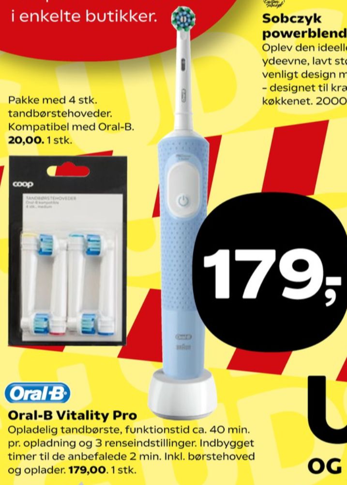 Coop, Børstehoveder