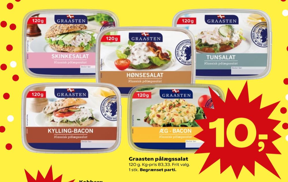 Graasten, Kylling & Baconsalat