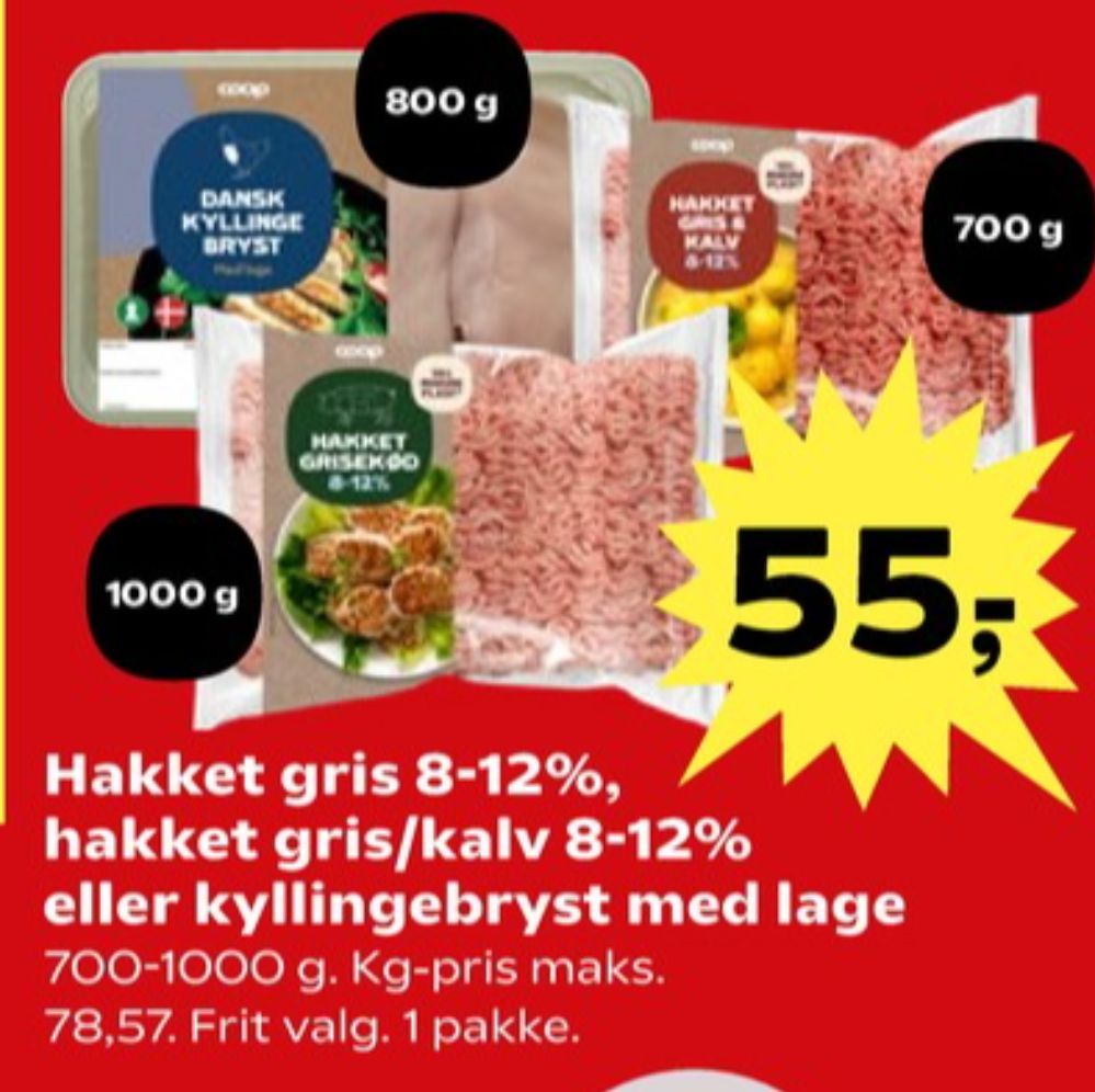 Coop, Kyllingebrystfilet