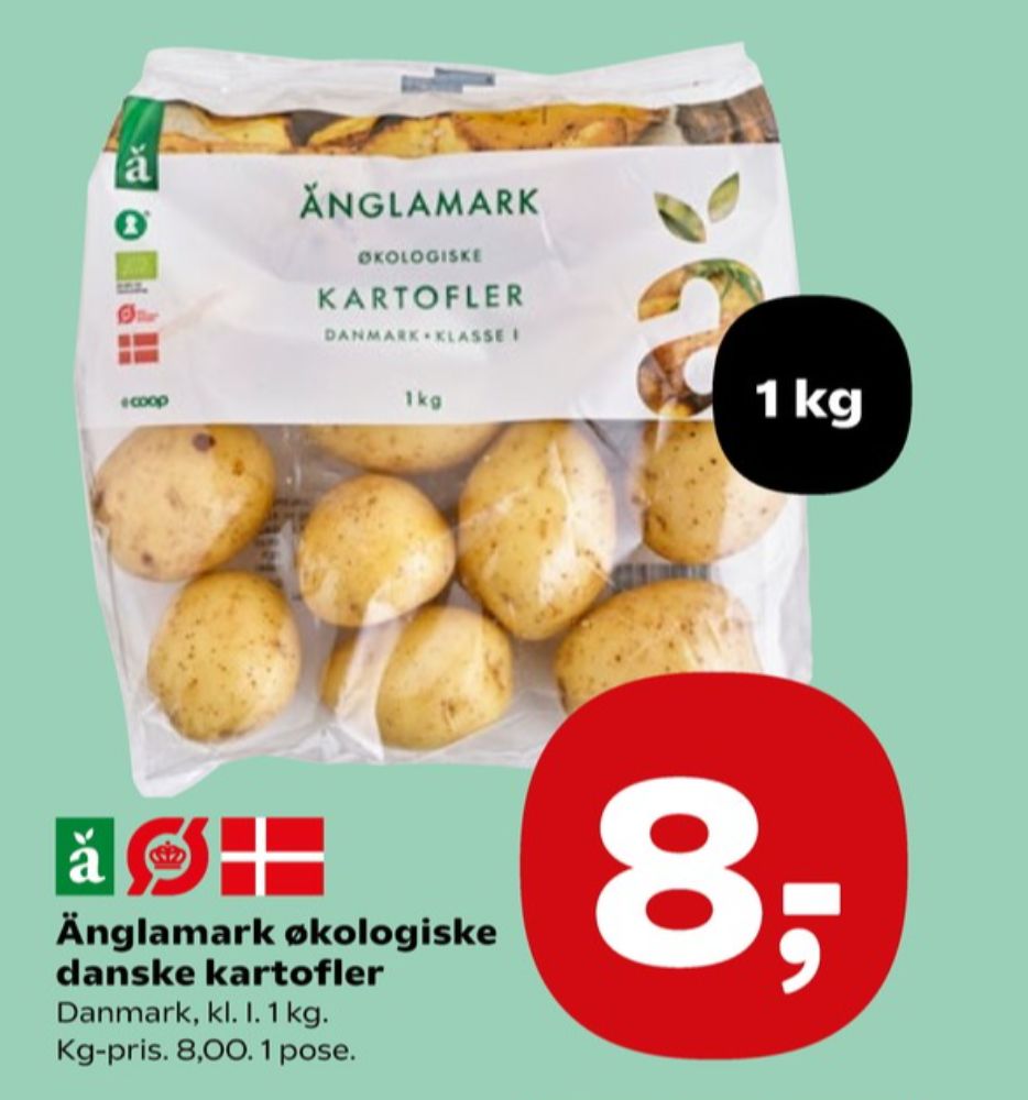 Änglamark, Kartofler
