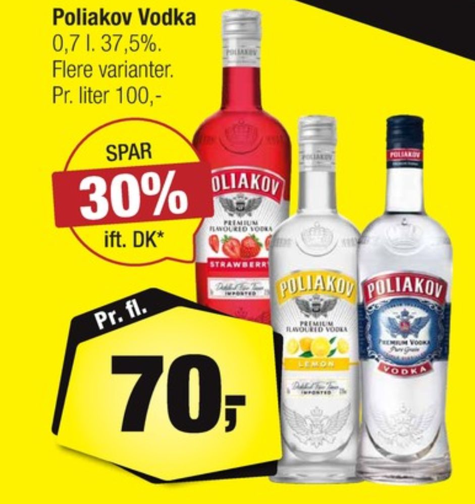 Poliakov Lemon, Vodka
