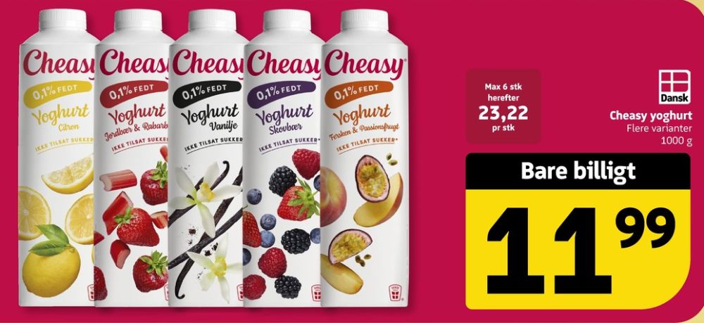 Cheasy, Skovbær Yoghurt 