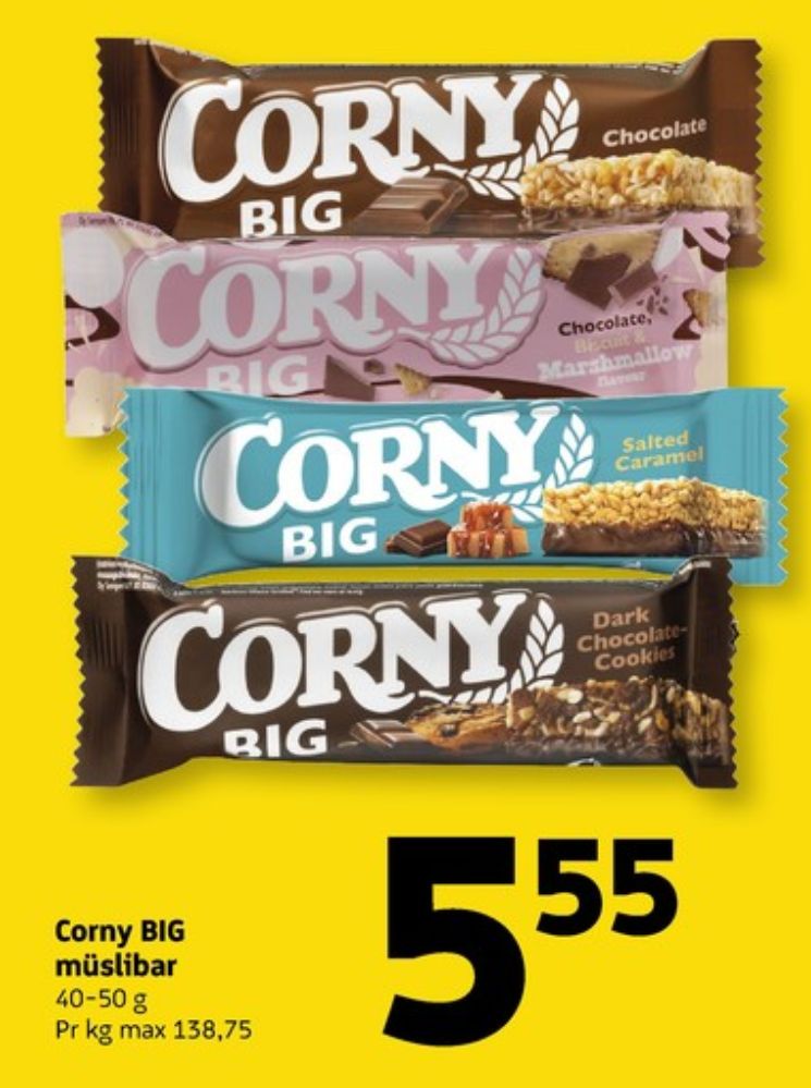 Corny, Myslibar