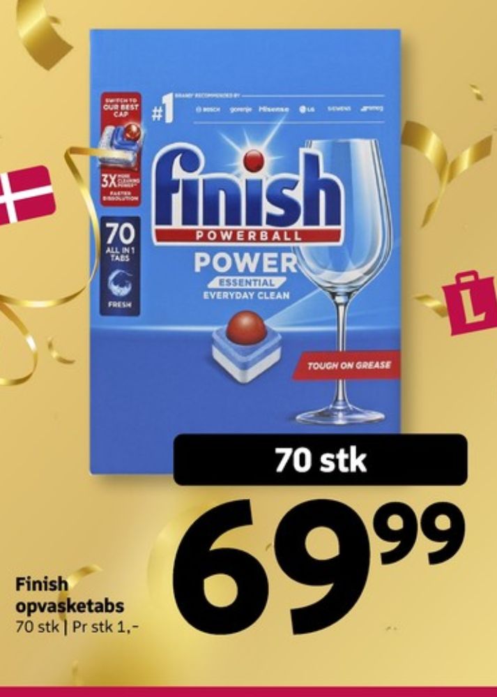 Finish, Maskinopvask-tabs