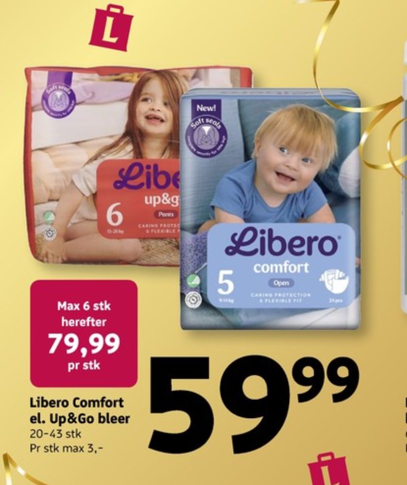 Libero Up&Go, Bleer str 6 13-20 kg