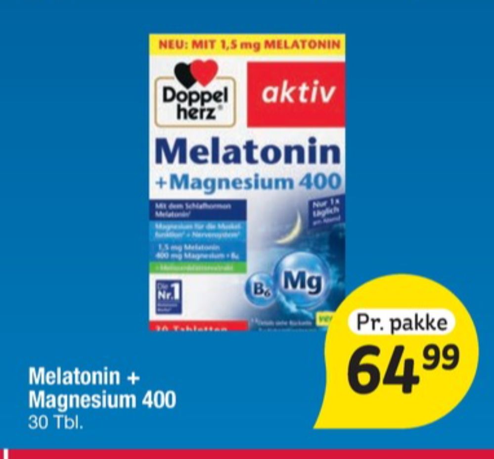 Doppelherz, Kosttilskud