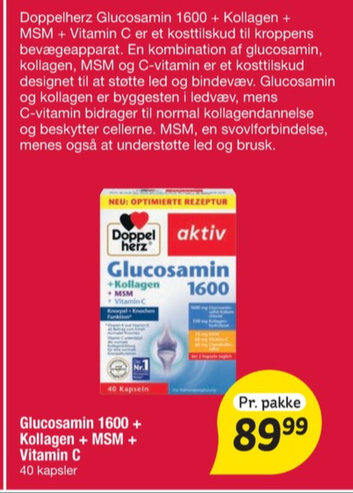 Doppelherz, Kosttilskud