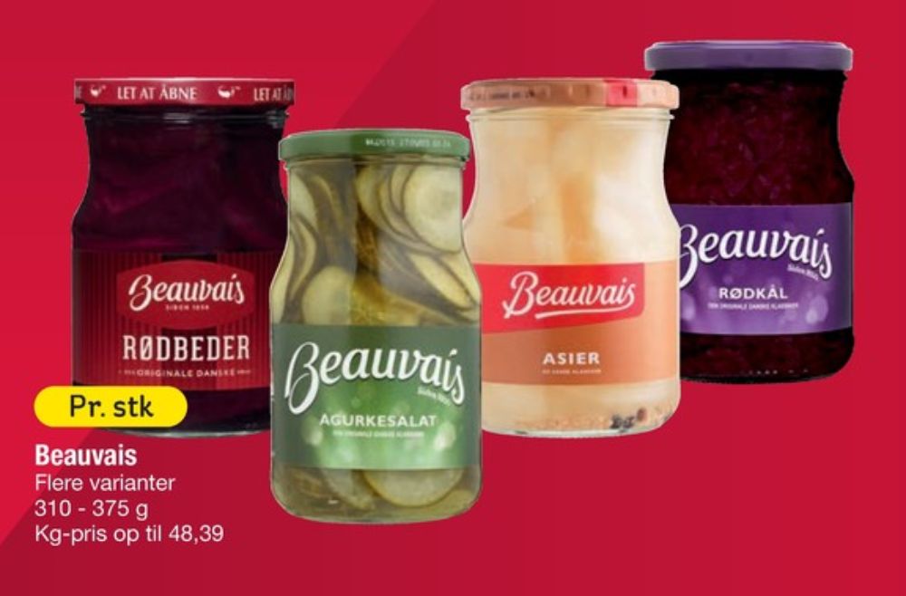 Beauvais, Asier syltet