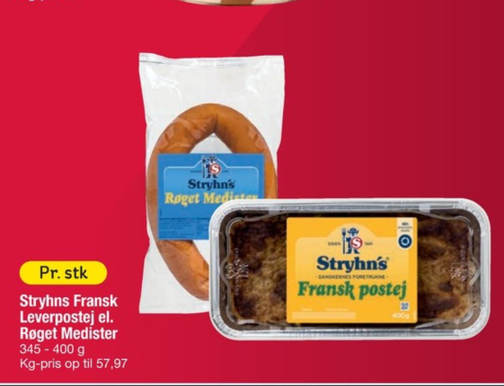 Stryhns Fransk Postej, Leverpostej