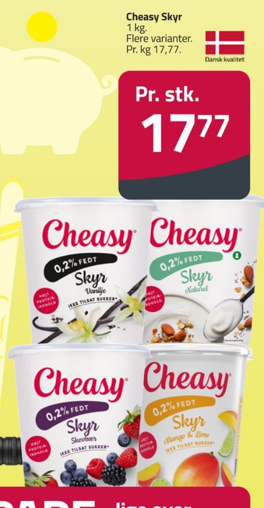 Cheasy, Mango & Lime Skyr 