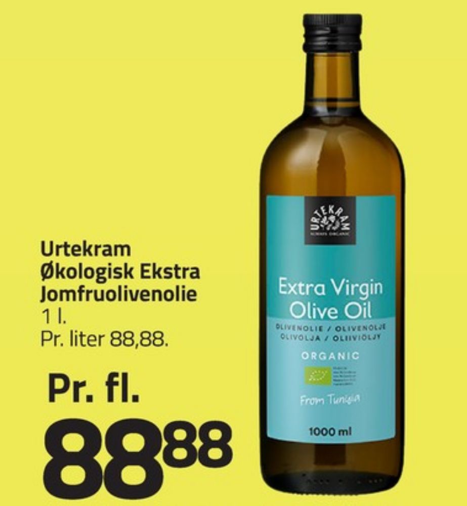 Urtekram, Olivenolie