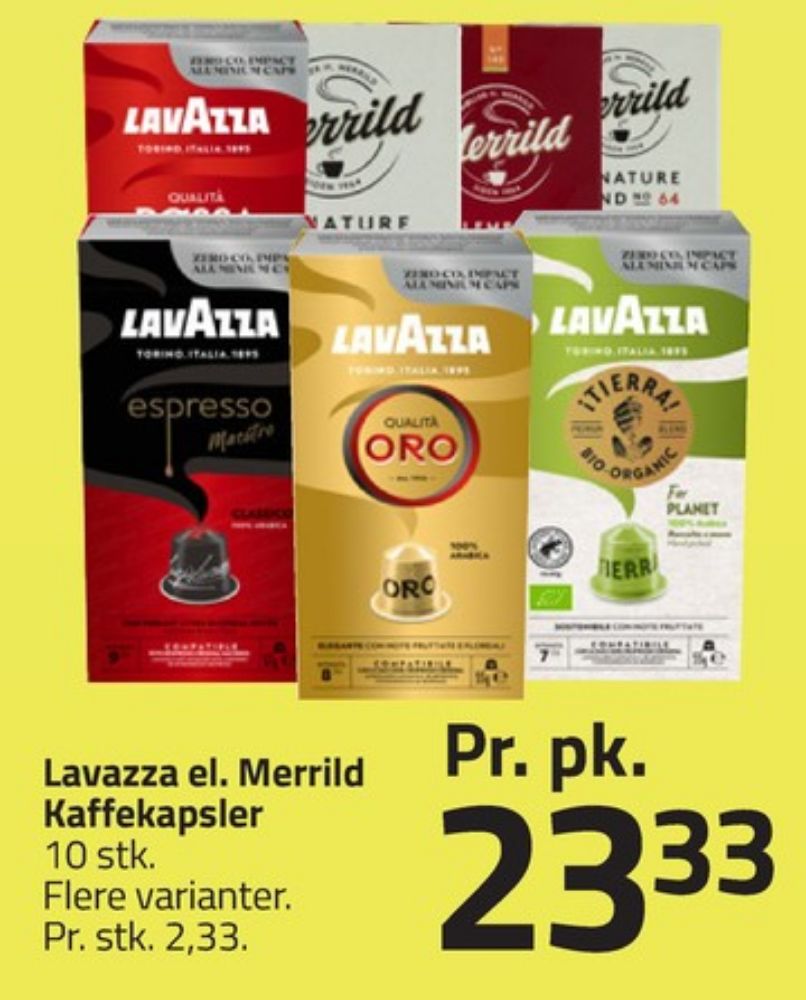 Merrild Signature Blend 64, Kaffekapsler