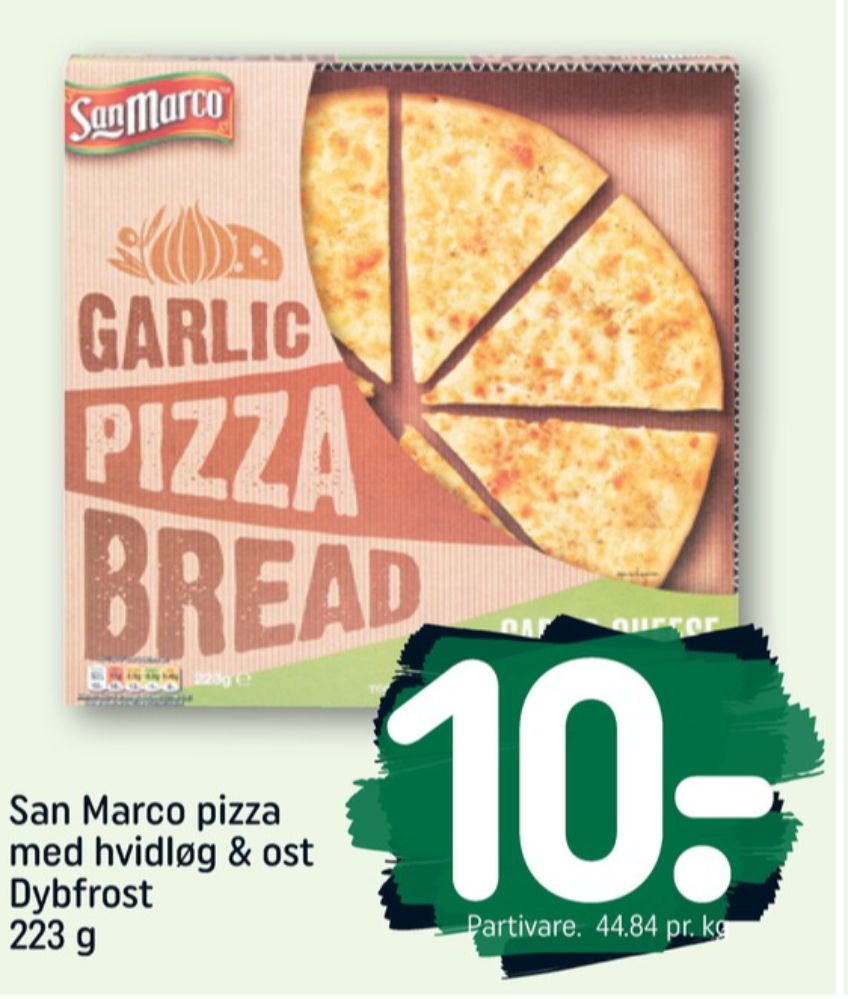 San Marco, Garlic Pizza Bread