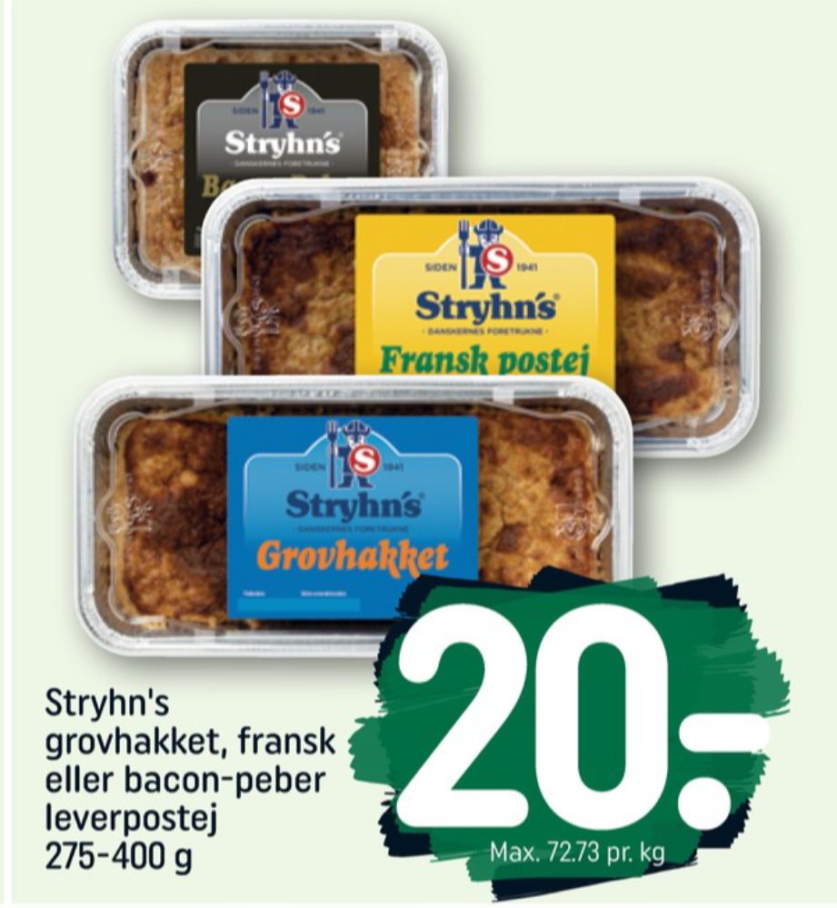 Stryhns Fransk Postej, Leverpostej