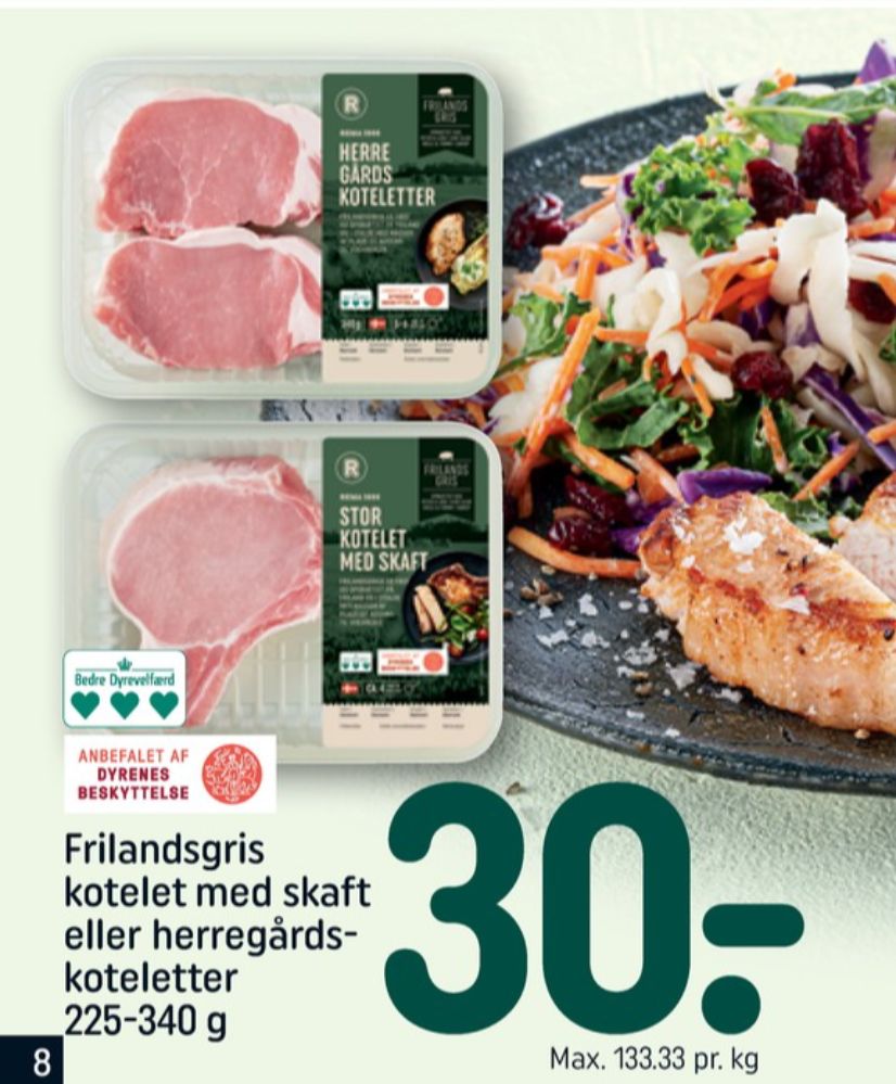 Rema 1000, Skaftkoteletter