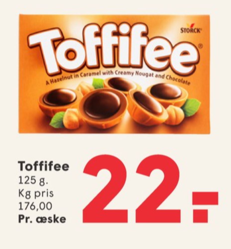 Toffifee, Dessertchokolade
