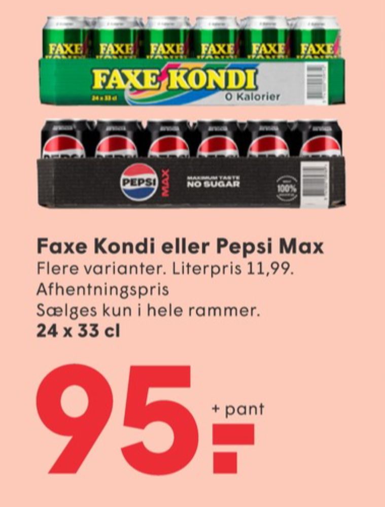 Pepsi Max, Cola 24 pk.