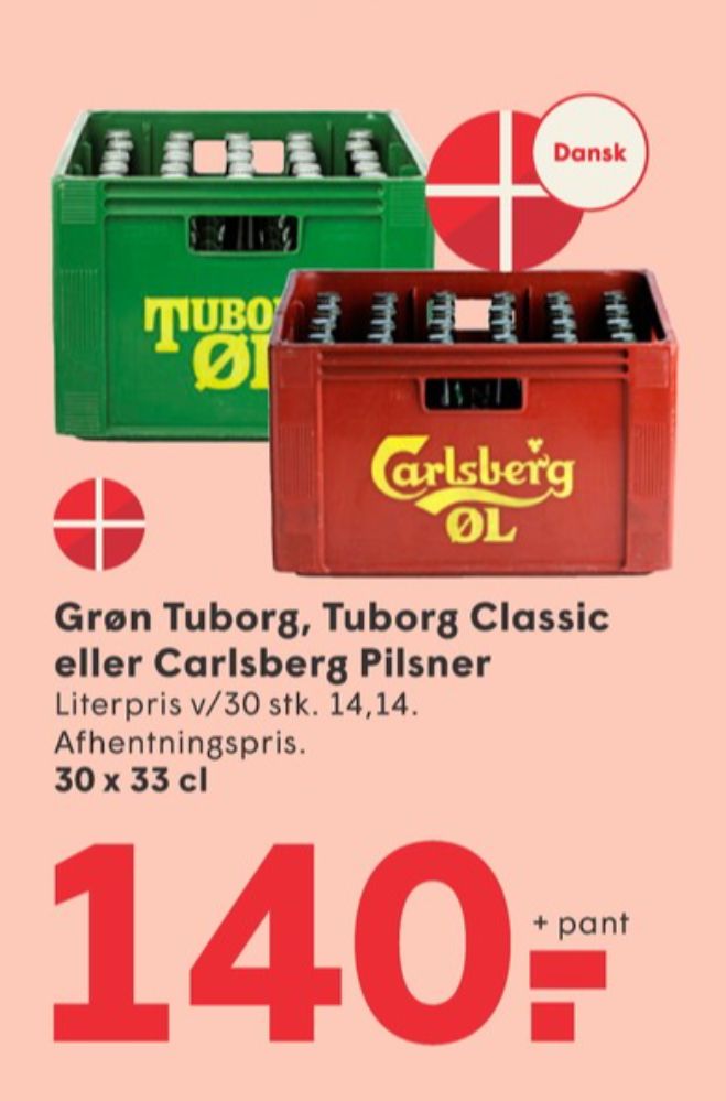 Tuborg Grøn, Øl