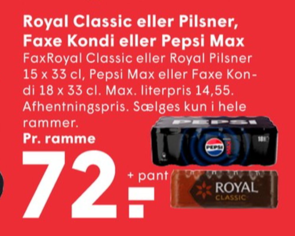 Pepsi Max, Cola 18 pk.