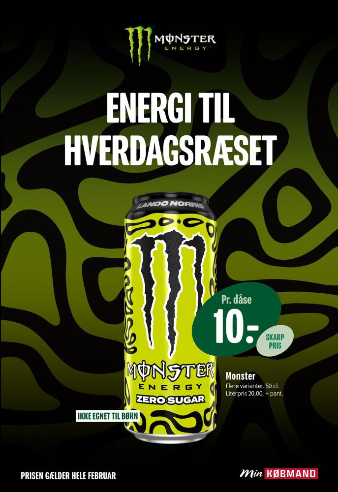 Monster Lando Norris, Energidrik