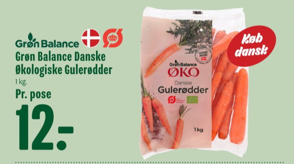 Grøn Balance, Gulerødder