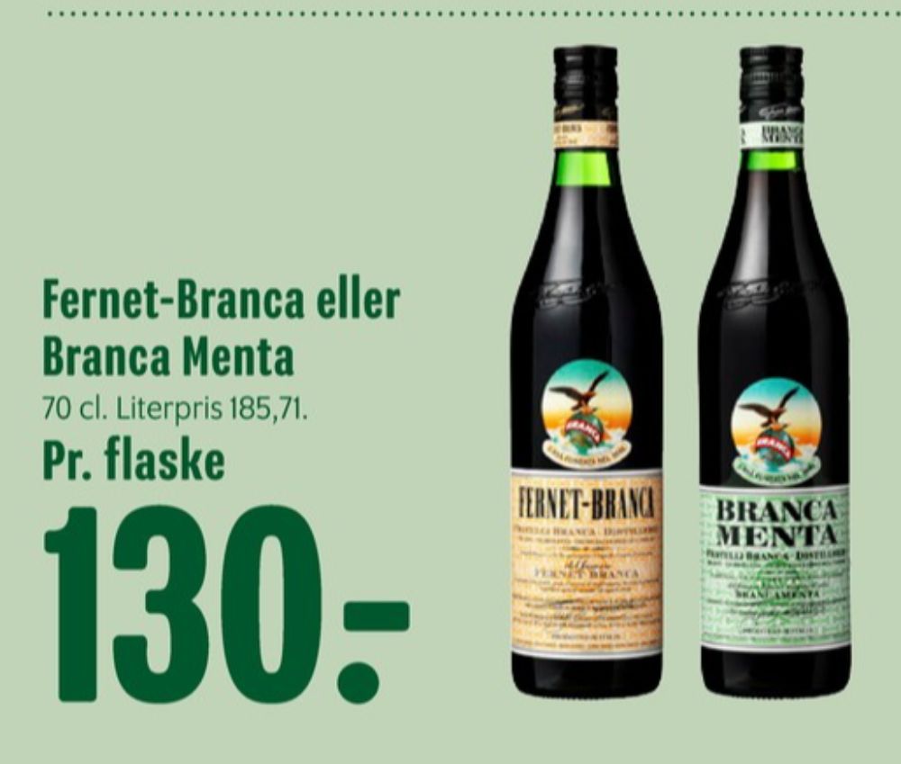 Fernet Branca, Bitter