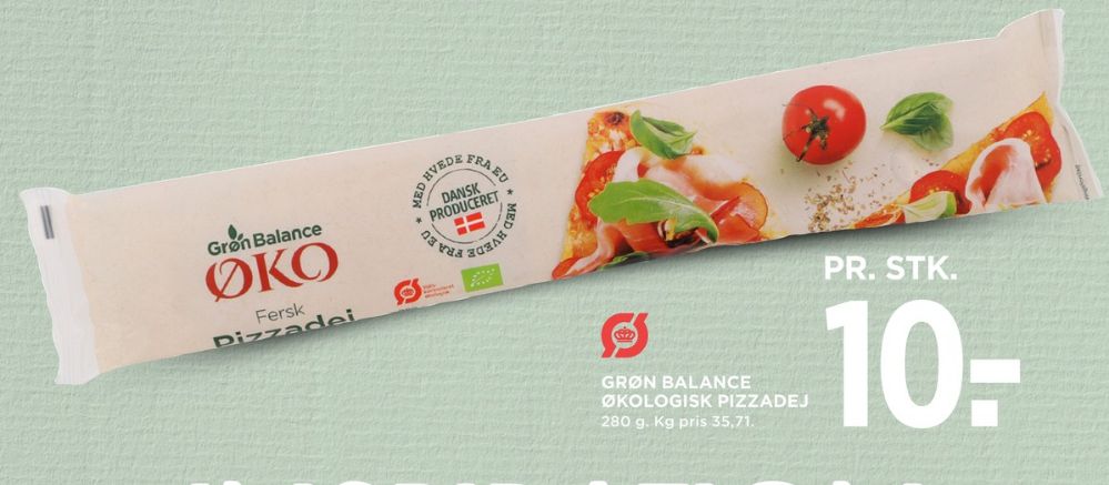 Grøn Balance, Pizzadej