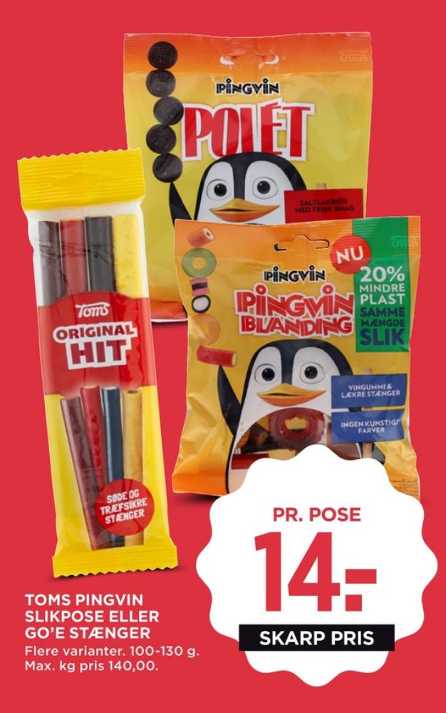 Toms Pingvin Pingvin Polet, Slikposer