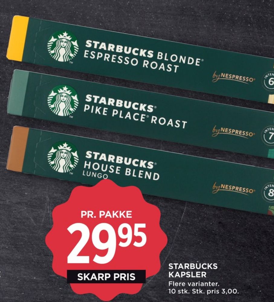 Starbucks Pike Place Roast, Kaffekapsler