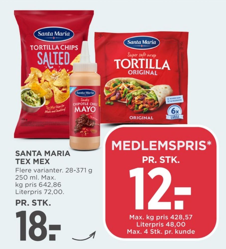 Santa Maria, Tortilla Chips Salted