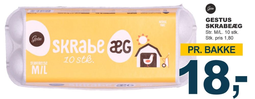 Gestus, Skrabeæg M/L