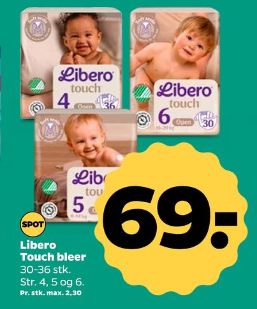 Libero Touch, Bleer str 6 13-20 kg